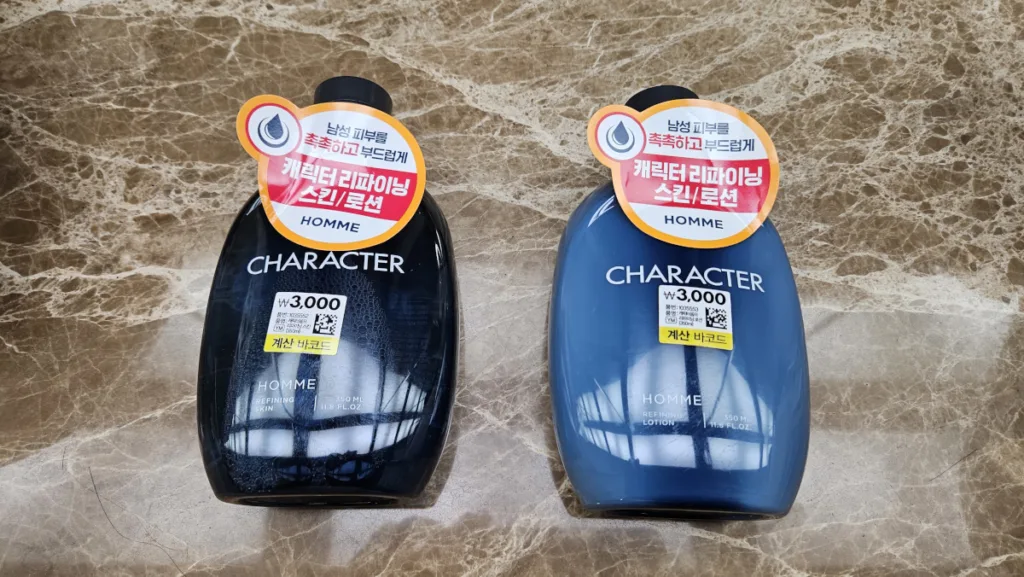 다이소 캐릭터(CHARACTER) 리파이닝 스킨, 로션 350mL