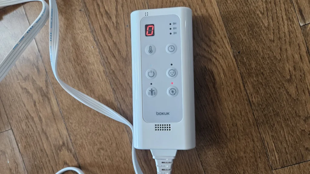 온도 단계 기억 기능 없음