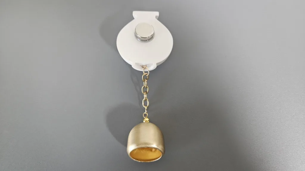 도어차임 뒷 모습